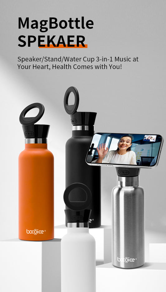 0-MagBottle SPEAKER cycling hiking camping