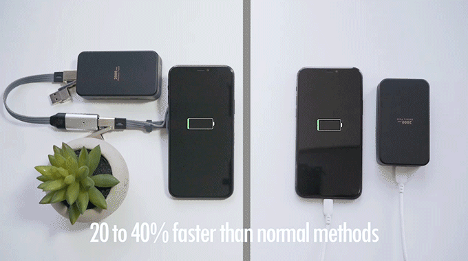 CABLESS- 15 in 1 wired/wireless Charging solution_Live on KICKSTARTER
