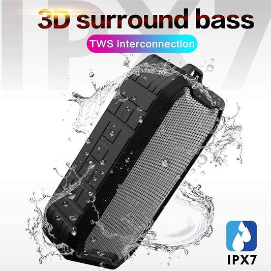 Waterproof Portable Bluetooth Speaker-IPX7
