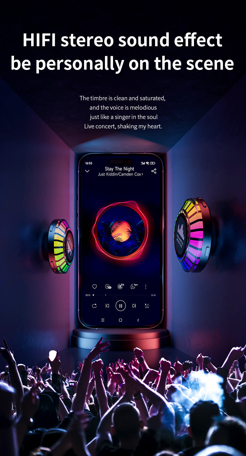 0- Saucer SPEAKER-colorful & rhythm!